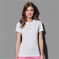 T-SHIRT DONNA CON BOTTONI
